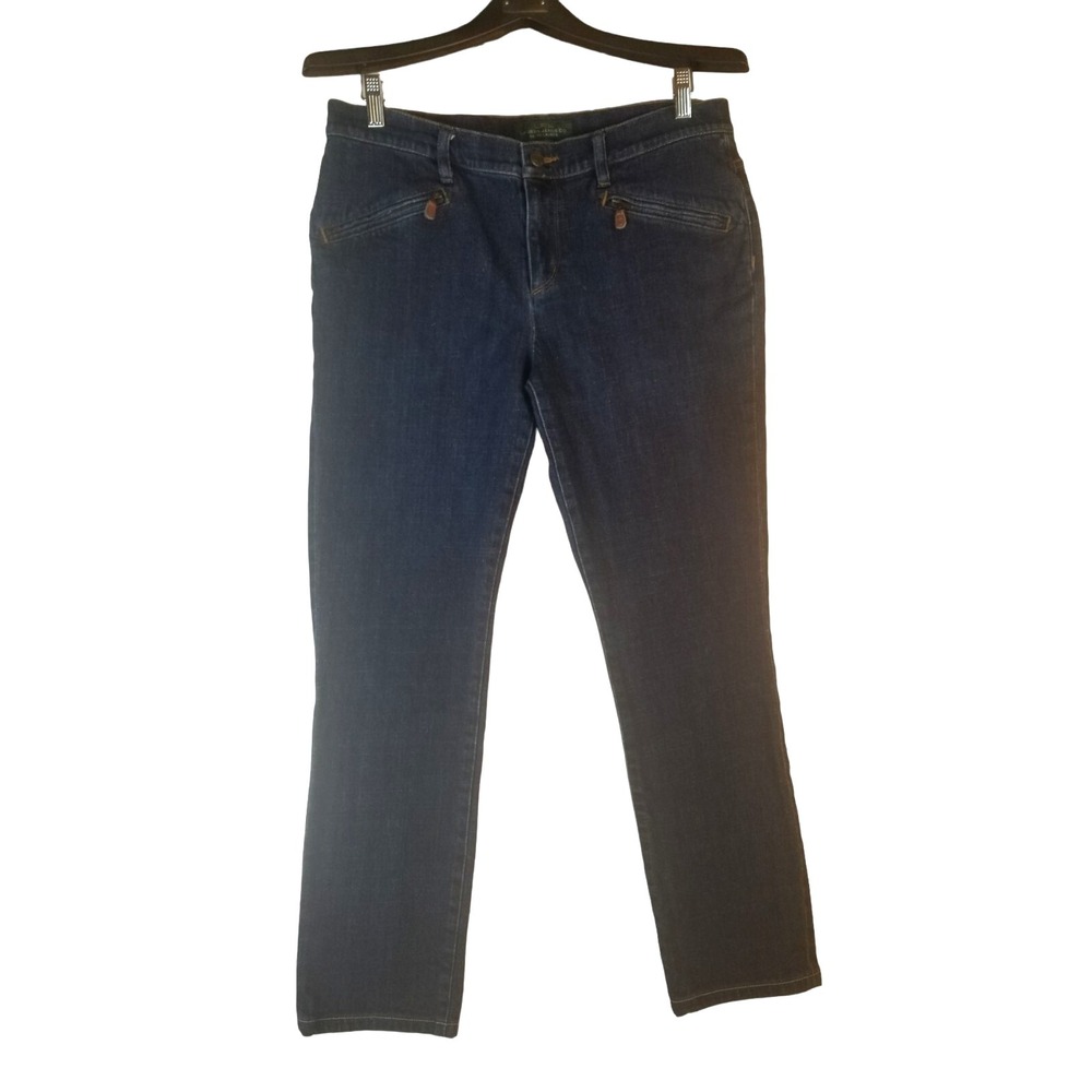 LRL Lauren Women's Jeans Co. Ralph Lauren Size 12 34x28 Blue Jeans